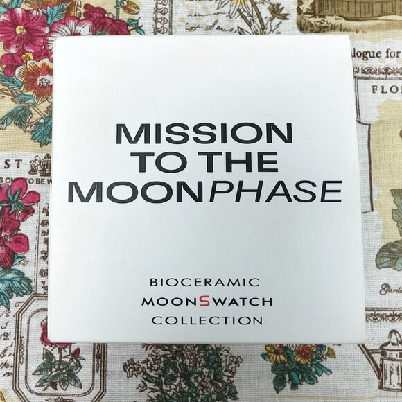 🎊NWT🎊Swatch X Omega MoonSwatch Mission To The Moonphase - FULL MOON Watch - Picture 5 of 5